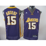 nba los angeles lakers #15 artest purple[2011 revolution 30]