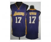 nba los angeles lakers #17 bynum purple[revolution 30]