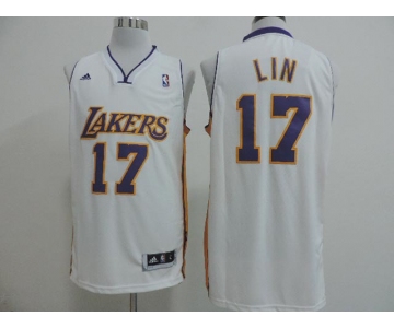 nba los angeles lakers #17 lin white[revolution 30 swingman]