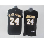 nba los angeles lakers #24 black mamba black