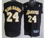 nba los angeles lakers #24 blackmamba black[revolution 30 swingman][blackmamba]