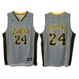 nba los angeles lakers #24 bryant grey[swingman]