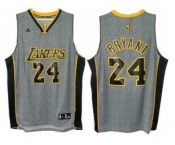 nba los angeles lakers #24 bryant grey[swingman]