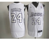 nba los angeles lakers #24 bryant white[fullwhite-2]