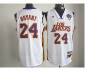 nba los angeles lakers #24 bryant white[los-1]