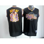 nba los angeles lakers #24 kobe bryant black[limited edition-2]