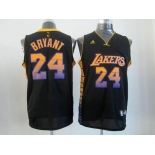 nba los angeles lakers #24 kobe bryant black[limited edition]