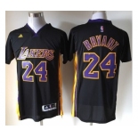 nba los angeles lakers #24 kobe bryant black[new