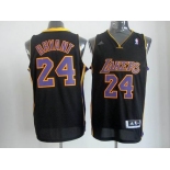 nba los angeles lakers #24 kobe bryant blackpurple[revolution 30 swingman]