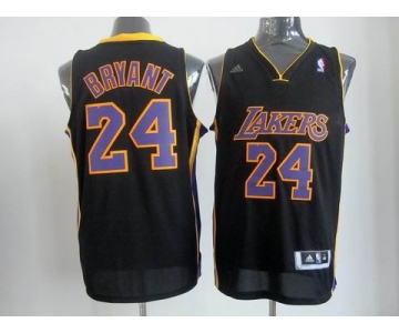 nba los angeles lakers #24 kobe bryant blackpurple[revolution 30 swingman]