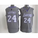 nba los angeles lakers #24 kobe bryant grey