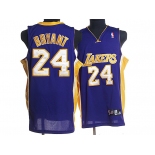 nba los angeles lakers #24 kobe bryant purple