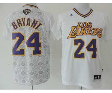 nba los angeles lakers #24 kobe bryant white[2014 new]