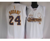 nba los angeles lakers #24 kobe bryant white(commemorative edition)