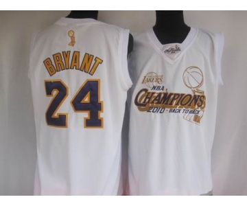 nba los angeles lakers #24 kobe bryant white(commemorative edition)