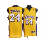 nba los angeles lakers #24 kobe bryant yellow