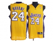 nba los angeles lakers #24 kobe bryant yellow