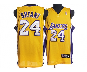 nba los angeles lakers #24 kobe bryant yellow