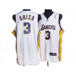 nba los angeles lakers #3 ariza white