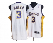 nba los angeles lakers #3 ariza white