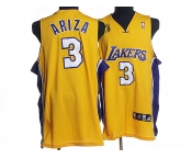 nba los angeles lakers #3 ariza yellow