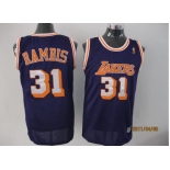 nba los angeles lakers #31 rammbis blue