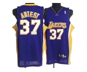 nba los angeles lakers #37 artest blue