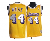 nba los angeles lakers #44 west m&n yellow