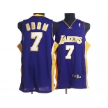 nba los angeles lakers #7 odom blue