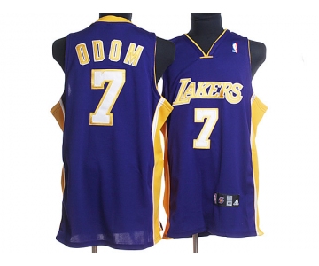 nba los angeles lakers #7 odom blue