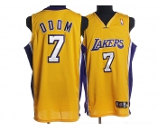 nba los angeles lakers #7 odom yellow