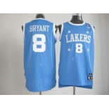 nba los angeles lakers #8 bryant blue星星