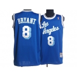 nba los angeles lakers #8 bryant m&n blue