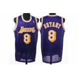 nba los angeles lakers #8 bryant purple(fans edition)