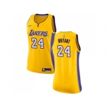 Women Nike Los Angeles Lakers #24 Kobe Bryant Gold NBA Swingman Icon Edition Jersey