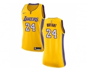 Women Nike Los Angeles Lakers #24 Kobe Bryant Gold NBA Swingman Icon Edition Jersey