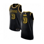 Women's Los Angeles Lakers #3 Anthony Davis Swingman Black Basketball Jersey - City Edition