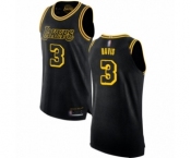 Women's Los Angeles Lakers #3 Anthony Davis Swingman Black Basketball Jersey - City Edition