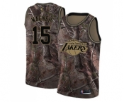 Women's Nike Los Angeles Lakers #15 Moritz Wagner Swingman Camo Realtree Collection NBA Jersey