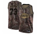 Women's Nike Los Angeles Lakers #73 Dennis Rodman Swingman Camo Realtree Collection NBA Jersey