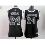 women nba jerseys los angeles lakers #24 bryant black