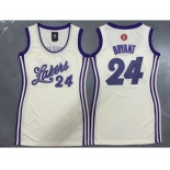 women nba los angeles lakers #24 bryant white[2015 Christmas edition][bryant]