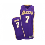 Youth Adidas Los Angeles Lakers #7 Isaiah Thomas Authentic Purple Road NBA Jersey