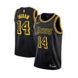 Youth Nike Los Angeles Lakers #14 Brandon Ingram Swingman Black NBA Jersey - City Edition