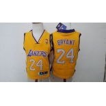 babywear nba los angeles lakers #24 kobe bryant yellow