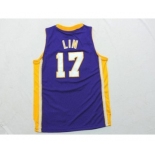 youth nba los angeles lakers #17 lin purple[revolution 30 swingman][lin]