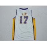 youth nba los angeles lakers #17 lin white[revolution 30 swingman][lin]