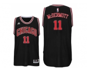 Chicago Bulls #11 Doug McDermott 2016 Alternate Black New Swingman Jersey