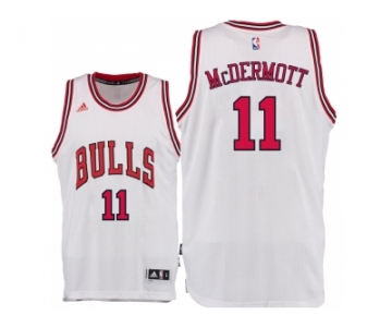 Chicago Bulls #11 Doug McDermott 2016 Home White New Swingman Jersey