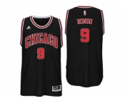 Chicago Bulls #9 Rajon Rondo Alternate Black New Swingman Jersey